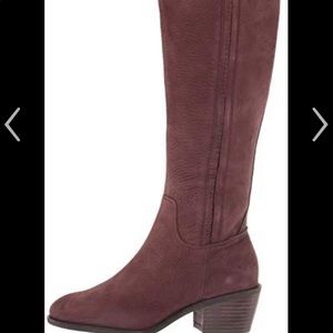 Lucky band wide Calf tall boots